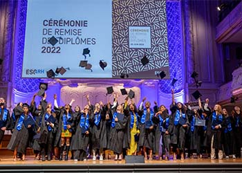 ESGRH cérémonie des remises des diplômes 