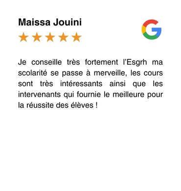 Avis google esgrh